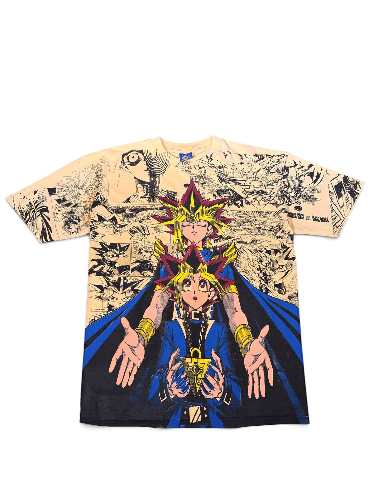 Super Cream - Yu-Gi-Oh Manga Mega Print - Shirt