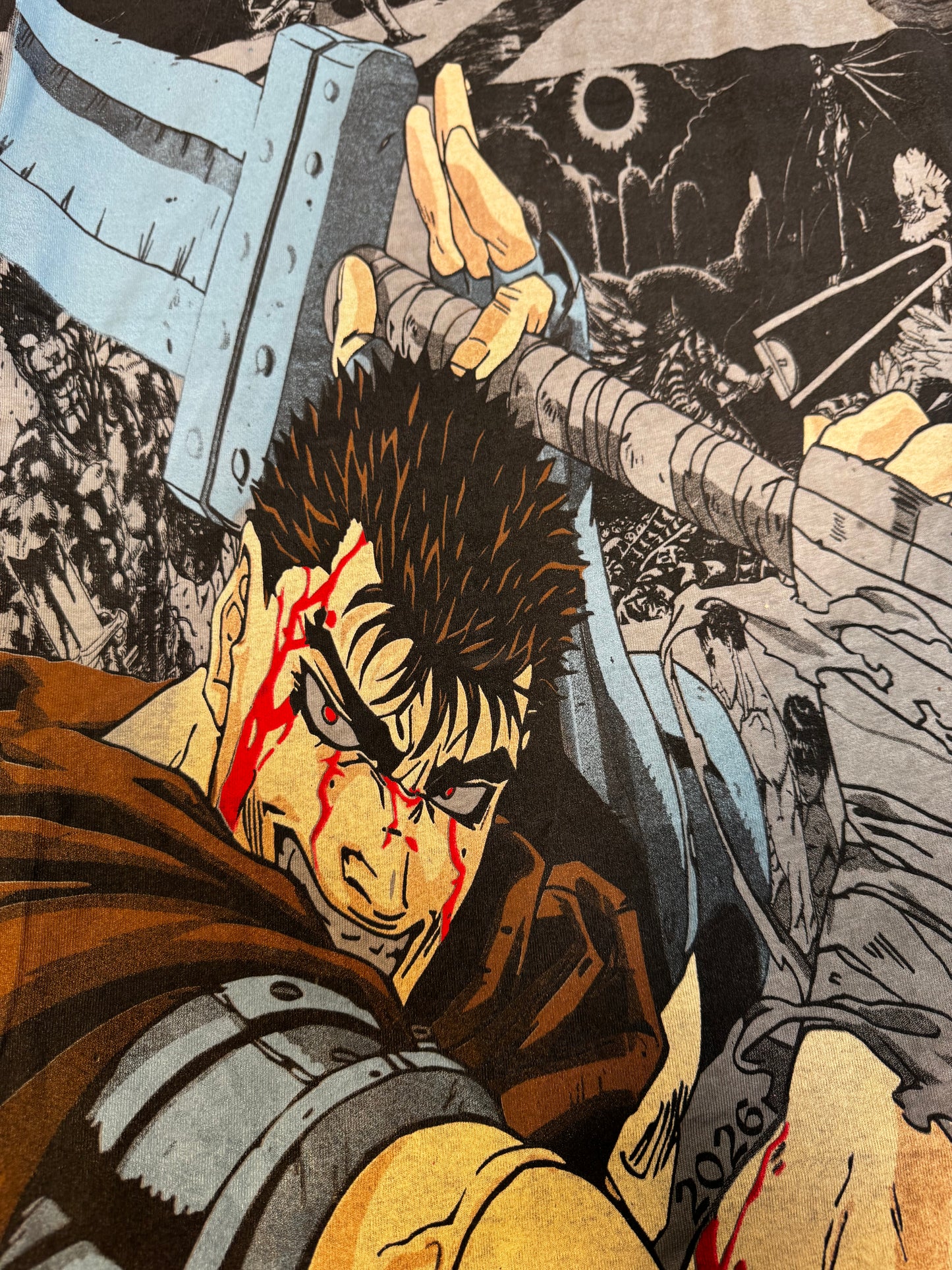 Black Oil wash - Beserk Guts manga hit