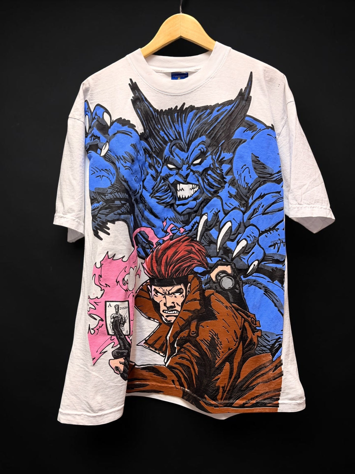 White - Beast & Gambit Front & X-Men Team back