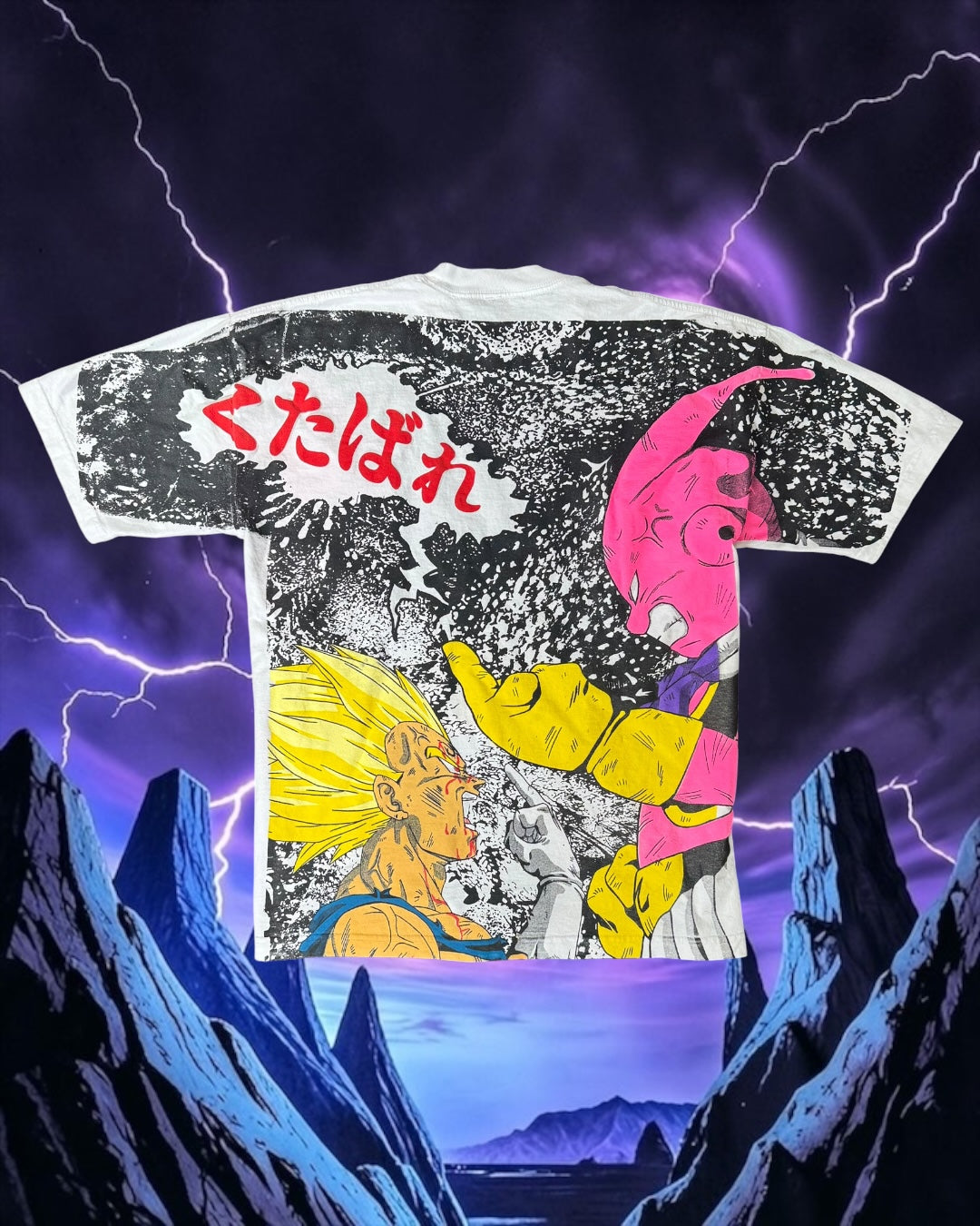 White - Majin Vegeta vs Buu - Shirt
