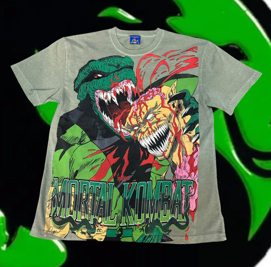 Faded Green - Reptile Front - Scorpio Back