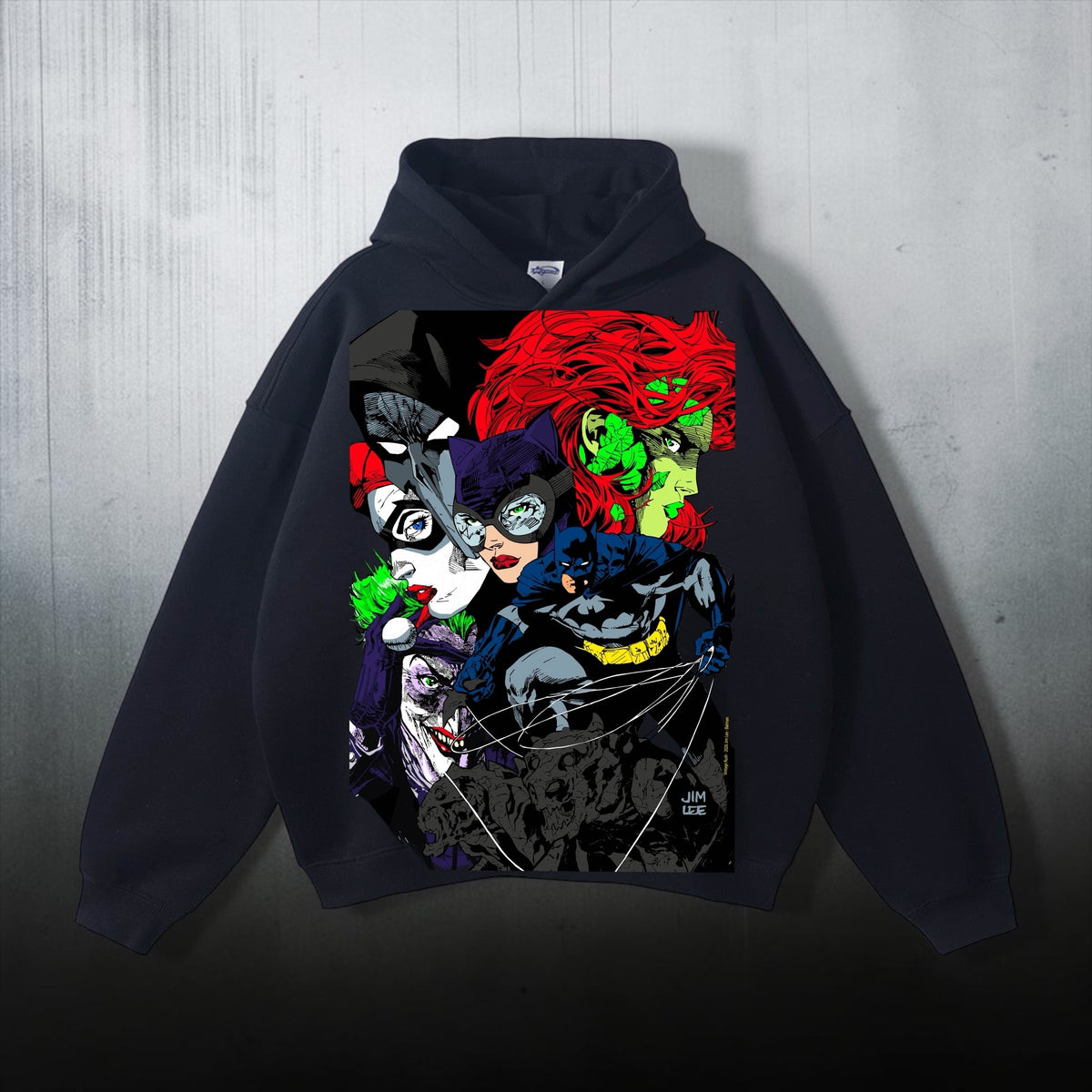 Black Hoodies - Jim Lee master piece - Cat Women & Batman