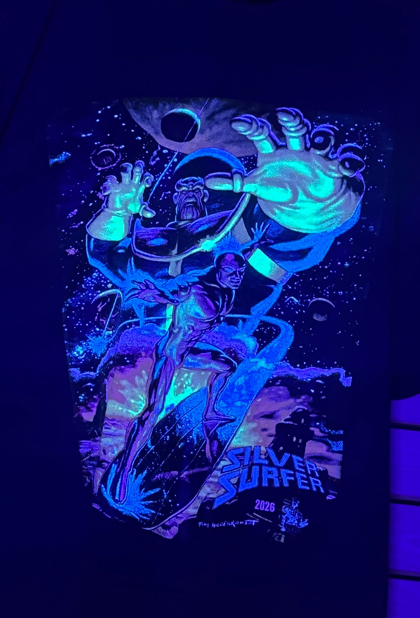 Black - Silver Surface Shirt