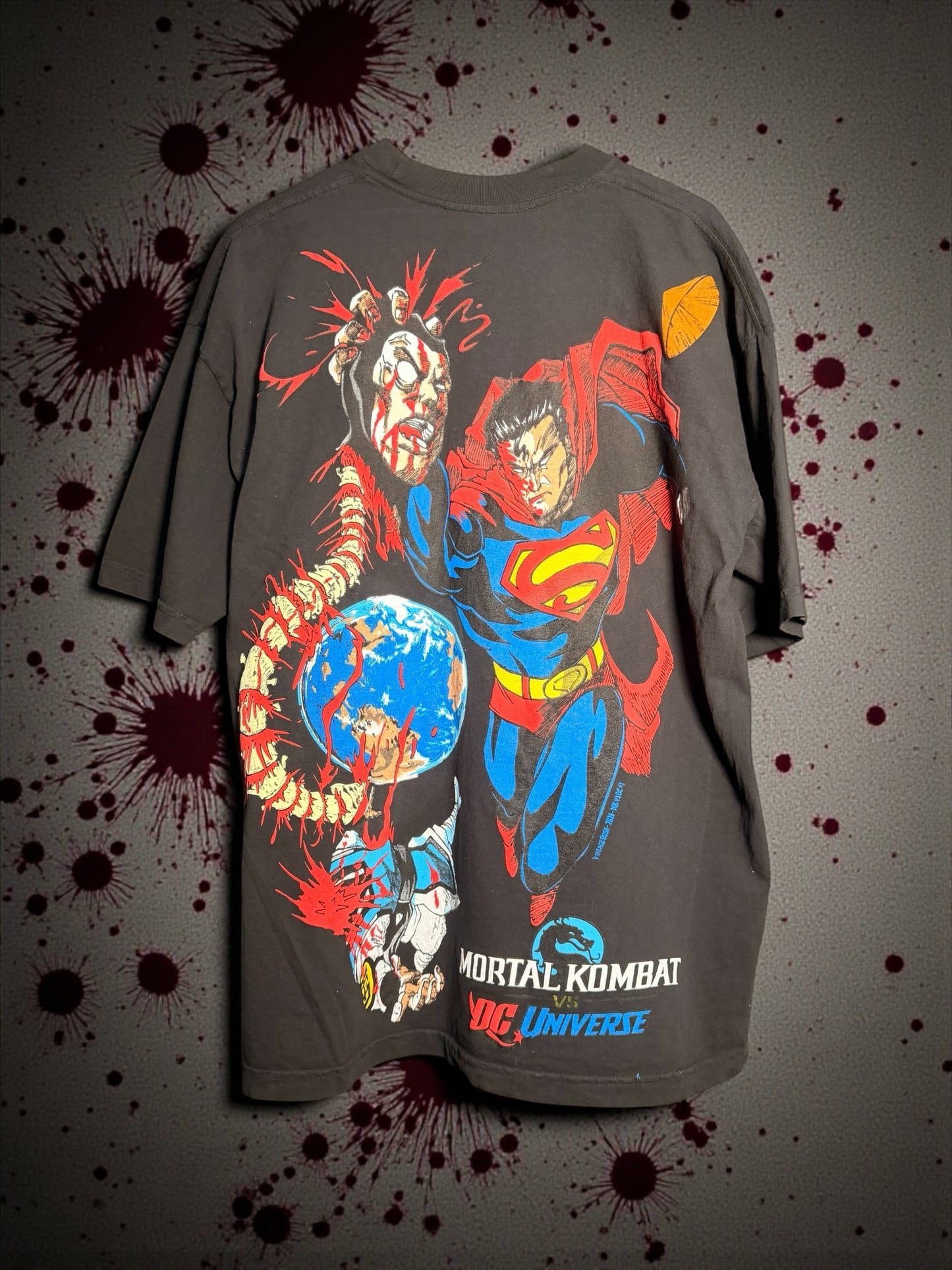 Black - Sub Zero Fatality front  - Superman Fatality Kills
