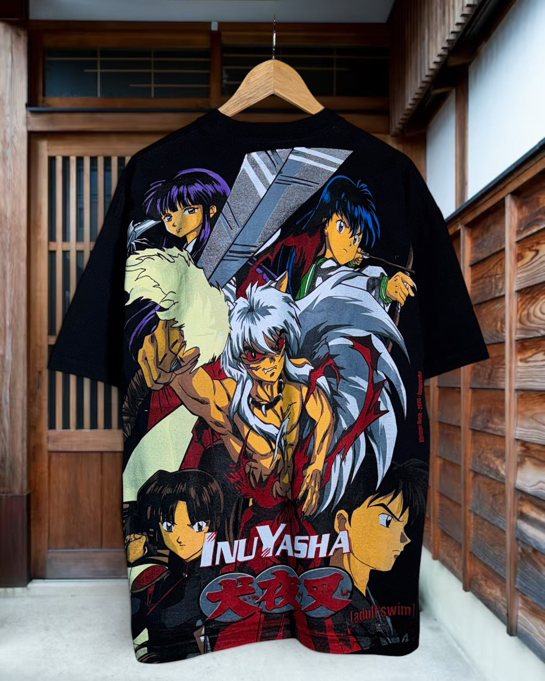 Black - Inuyasha Group Hit Front - F Inuyasha Back