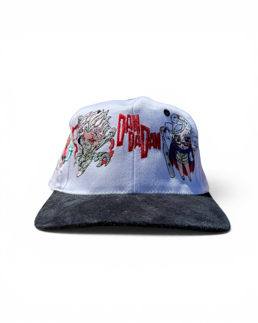 White with Black Brim Vintage - Dandadan Hat