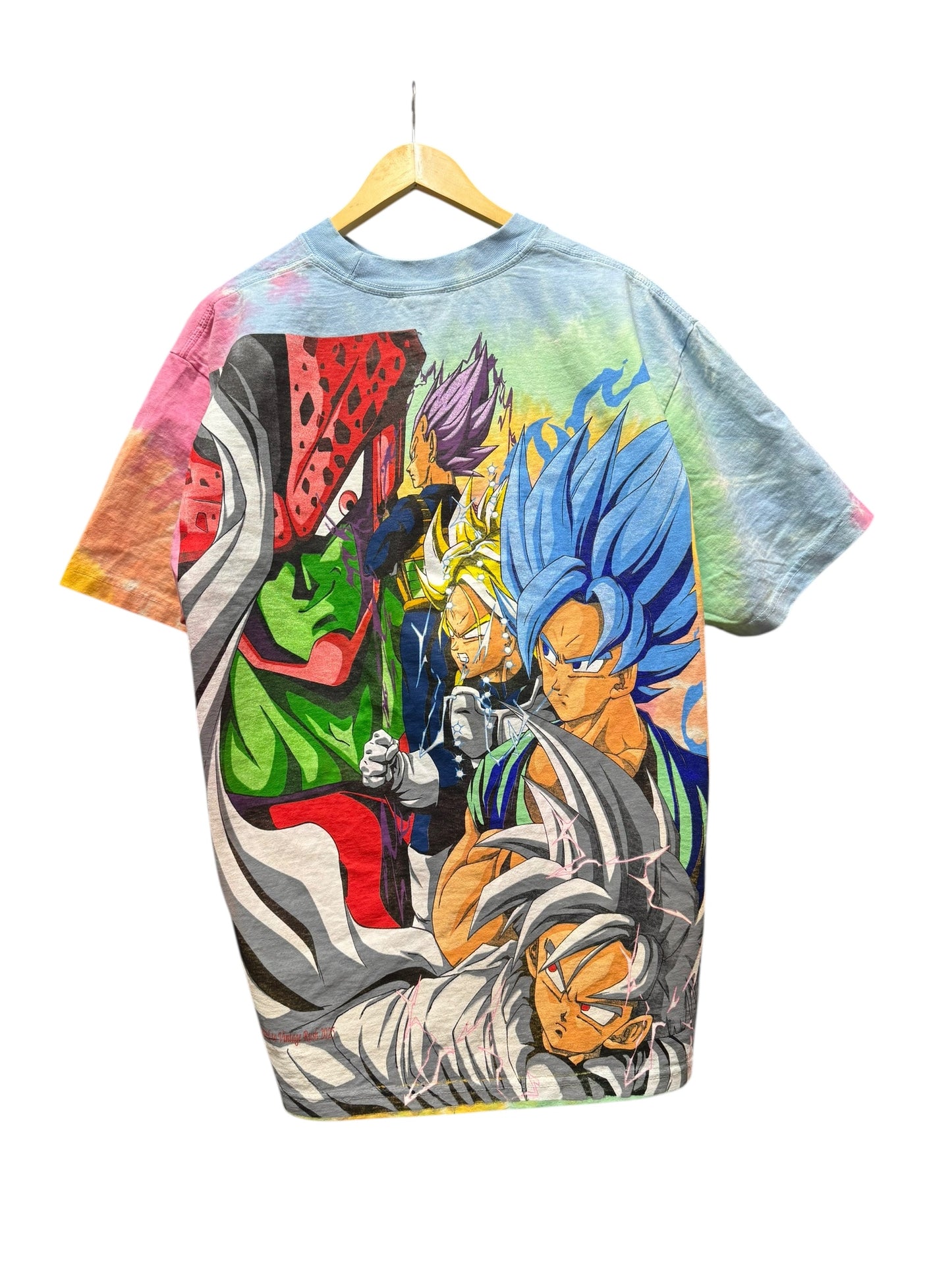 Sherbet Tie Dye - Gohan breaking point Front - Cell Games Variant back