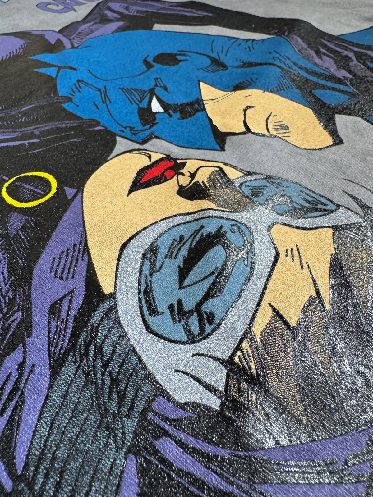 Black Oil Wash - Villains Front - Batman & Catwoman Back