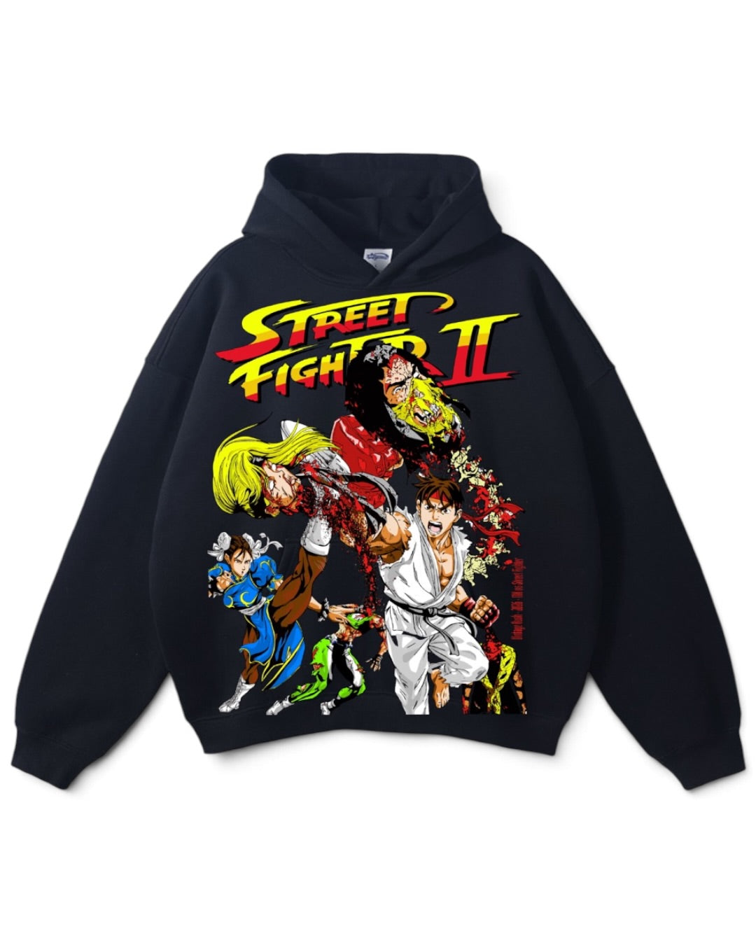 Black - Ryu and Chun Li Front - Shadowloo Back