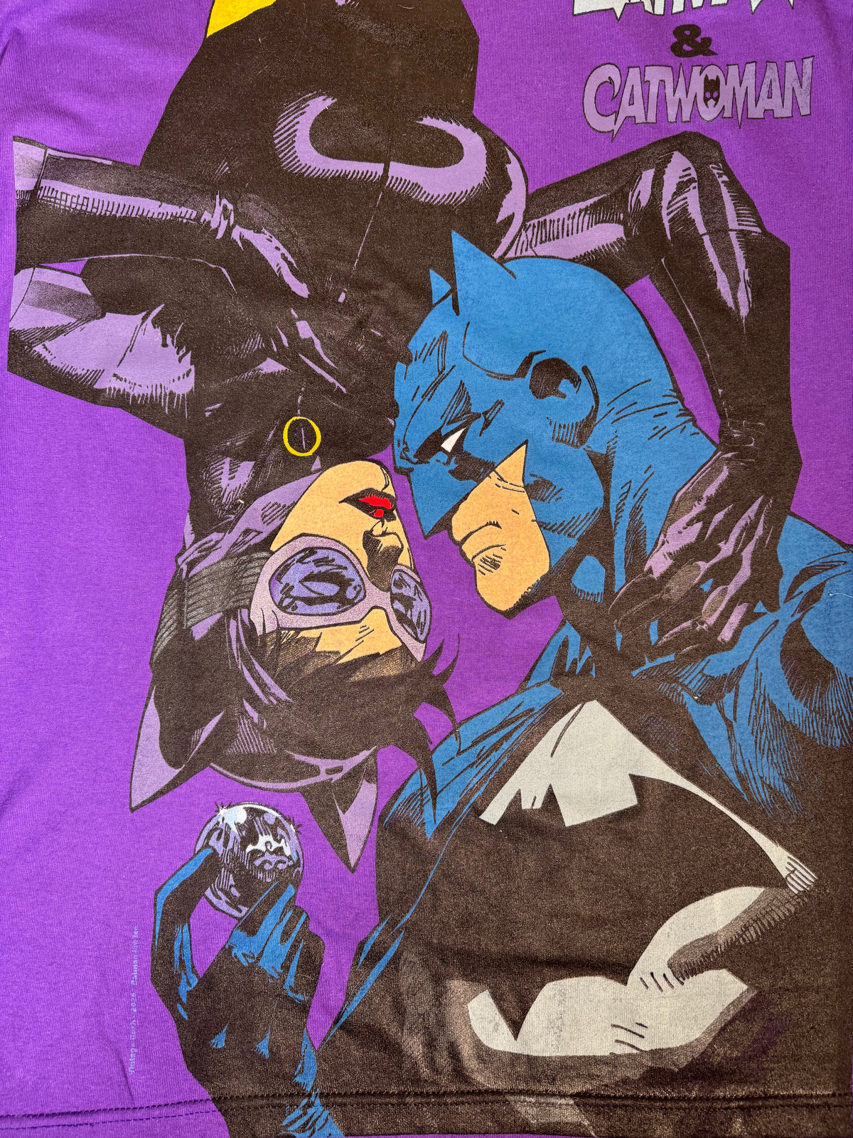 Purple - Batman & Catwoman Front - Villains Back