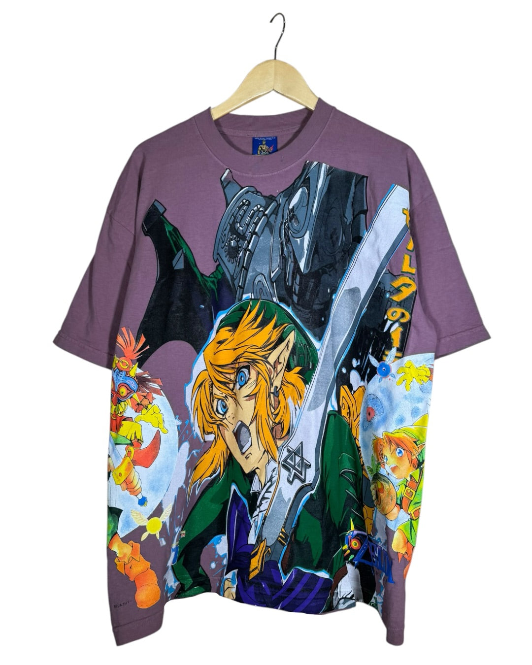 Mauve - Master Sword Front - Links Back - Majora’s Mask Sides - 360 Shirt
