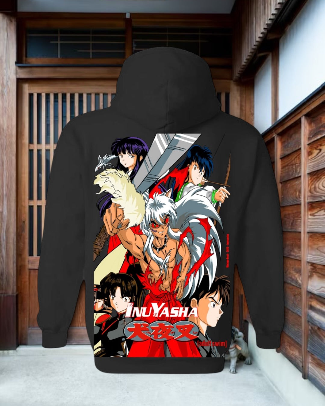 Black - Inuyasha Group Hit Front - F Inuyasha Back