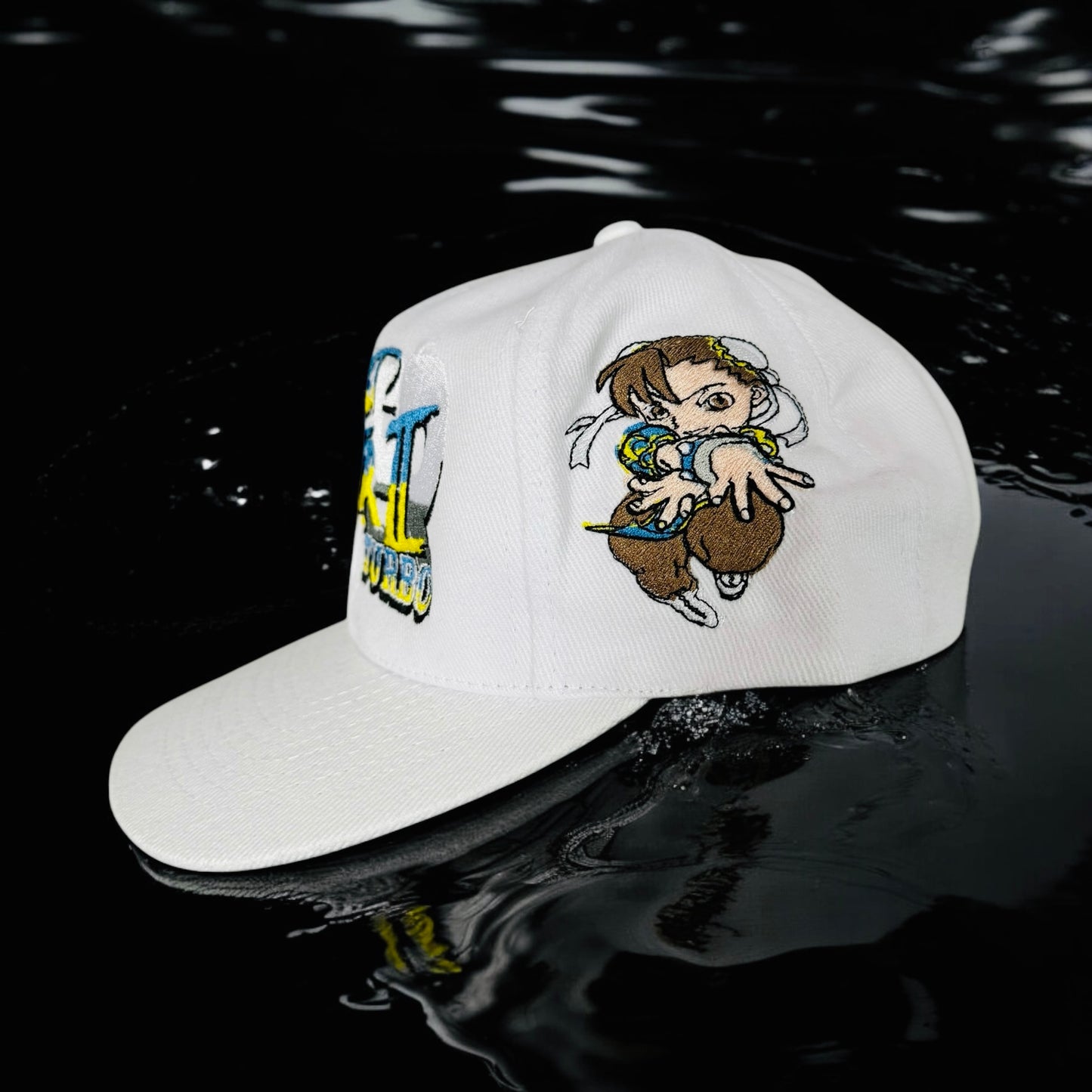 White- Chun Li Hat