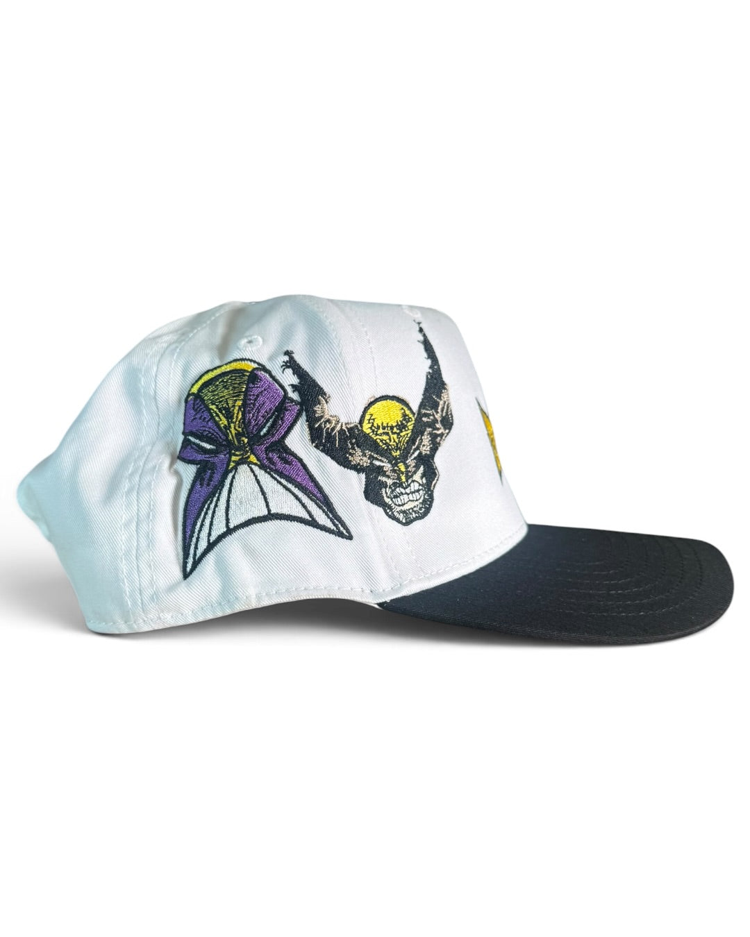 White with Black Brim - Kieth Edition