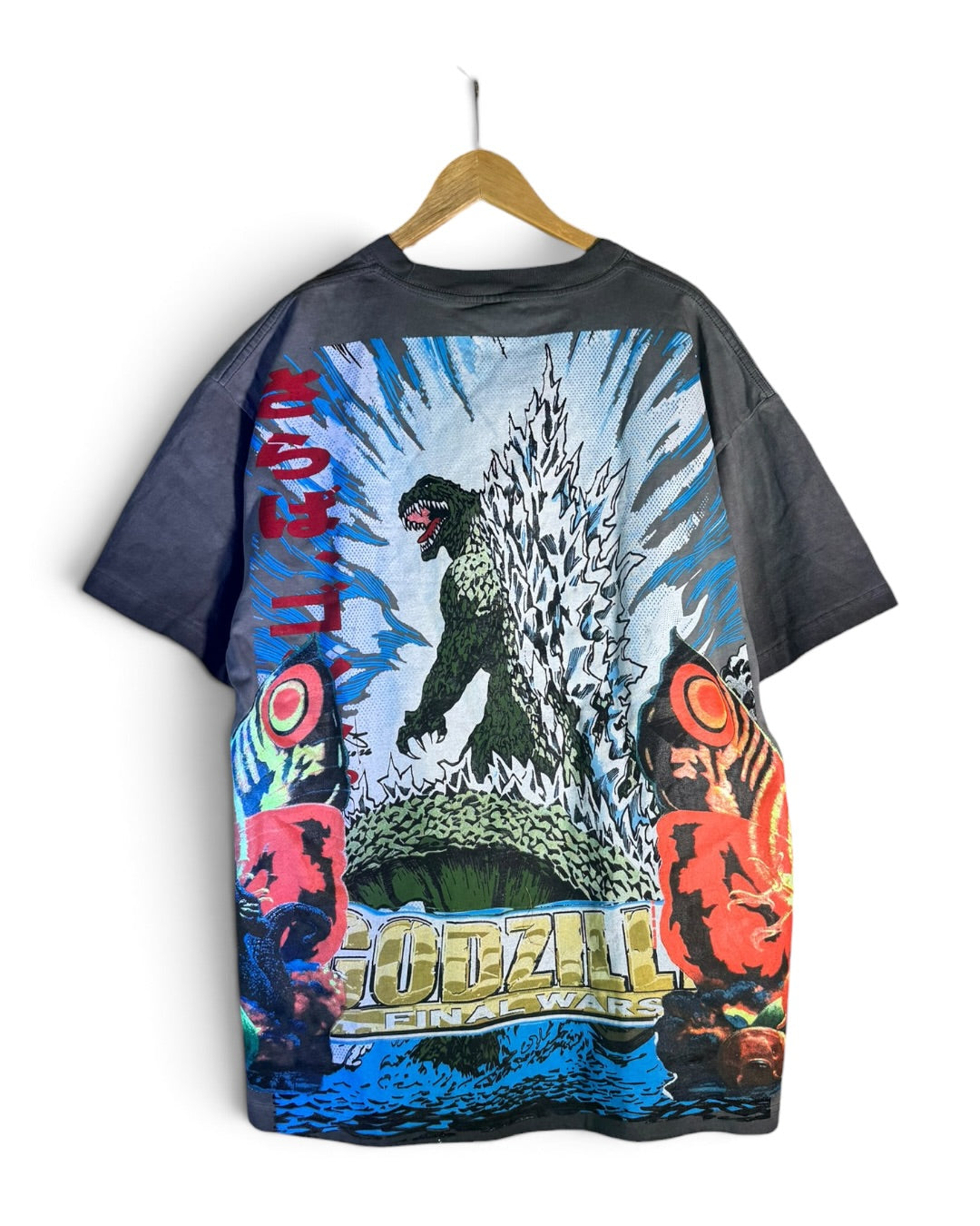 Black Oil Wash - MechaGodzilla Front - Final Wars Back - Godzilla vs Mothra Sides