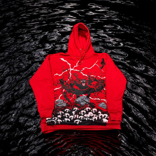 (Black Friday ) Red Carnage Hoodie
