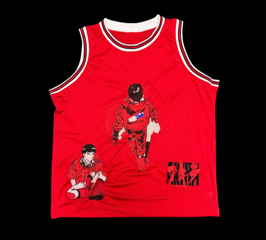 (Black Friday) Red- Akira Basketball Jersey