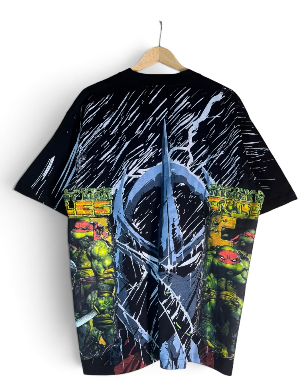 Black - Sewer Front - Shredder Back - TMNT sides