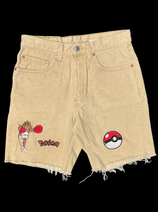(Black Friday) - Large- Tan-Fighter Type Shorts