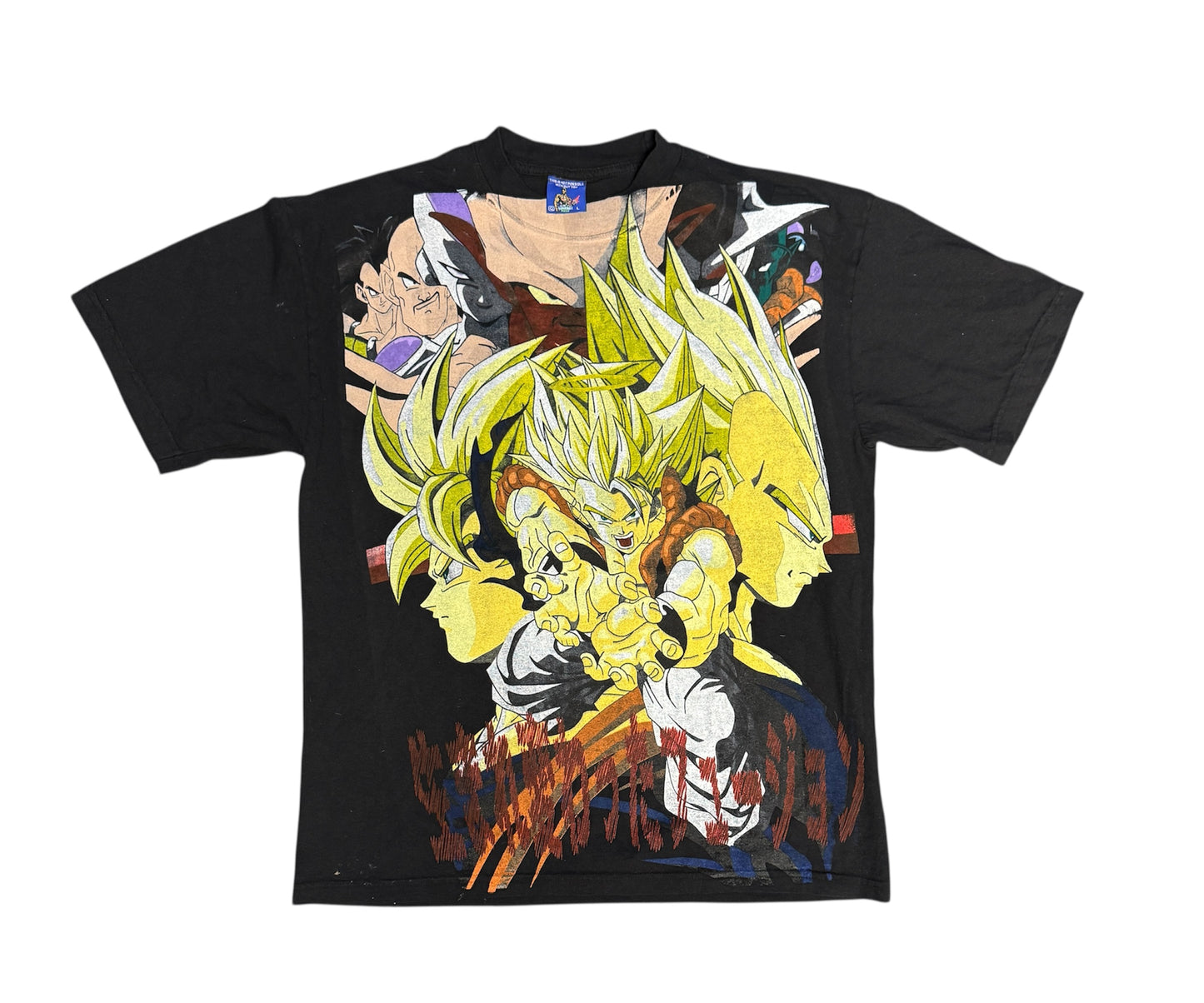 (Black Friday) (Imperfections) Black - Large - Dragon Ball Z Hoodie featuring Super Saiyan Goku