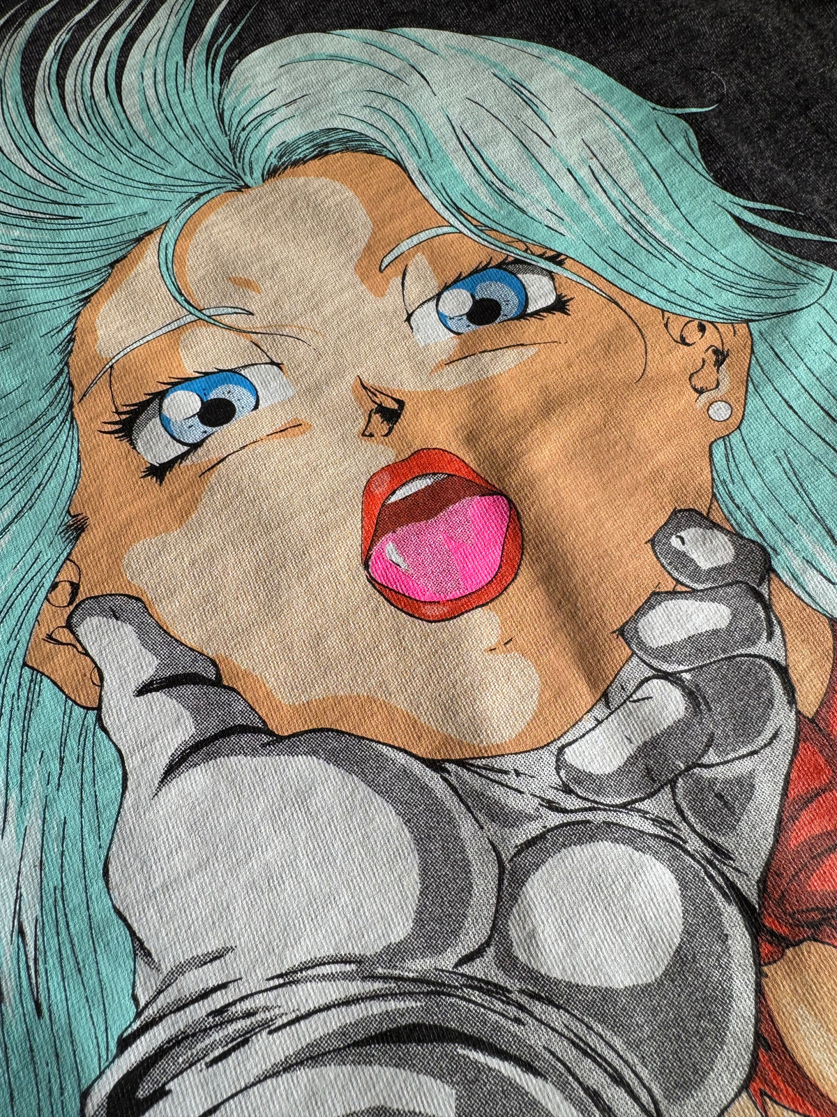 Black Acid Wash - Bulma - Shirt