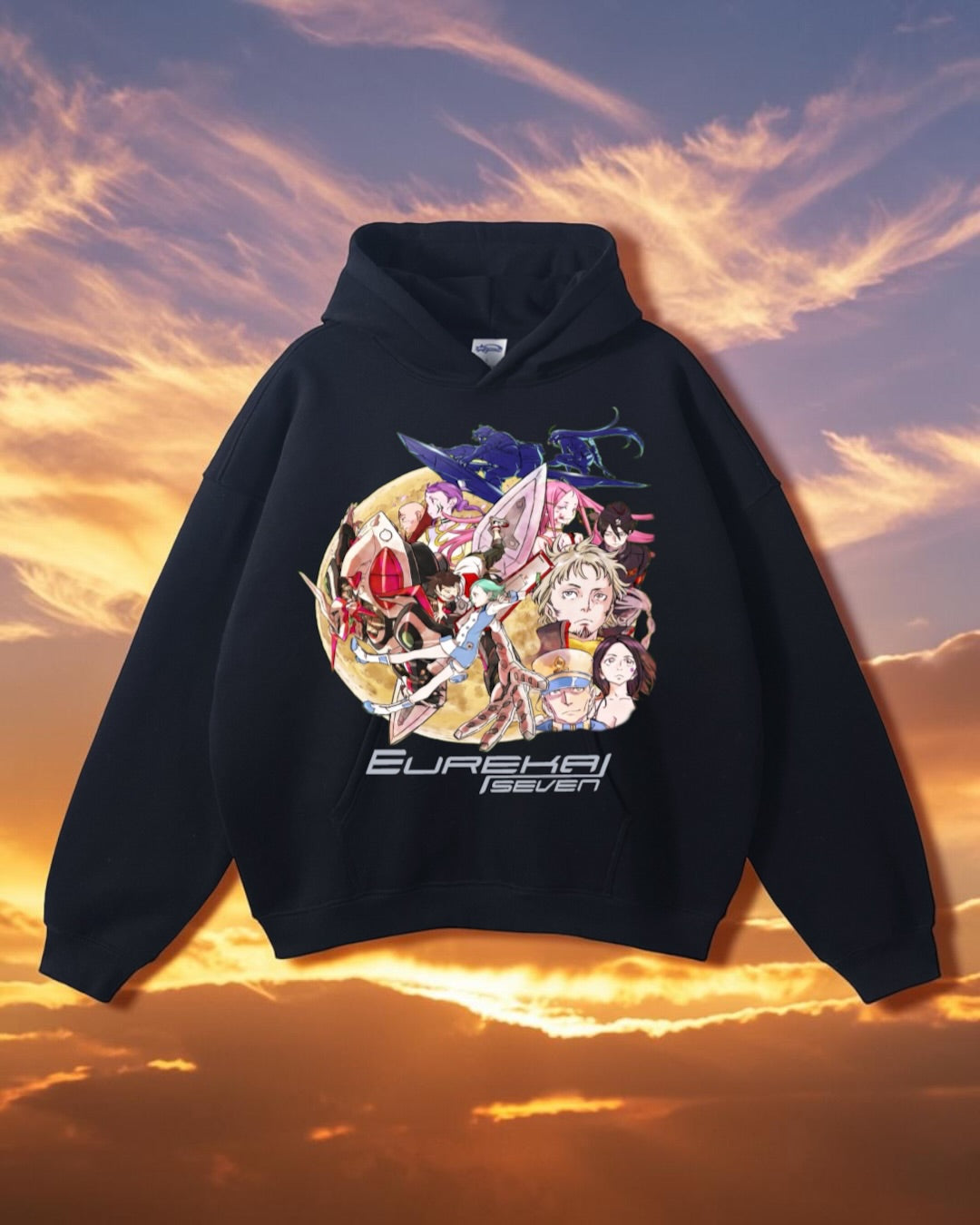 Black - Eureka 7 Hoodie