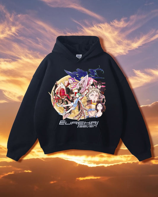 Black - Eureka 7 Hoodie