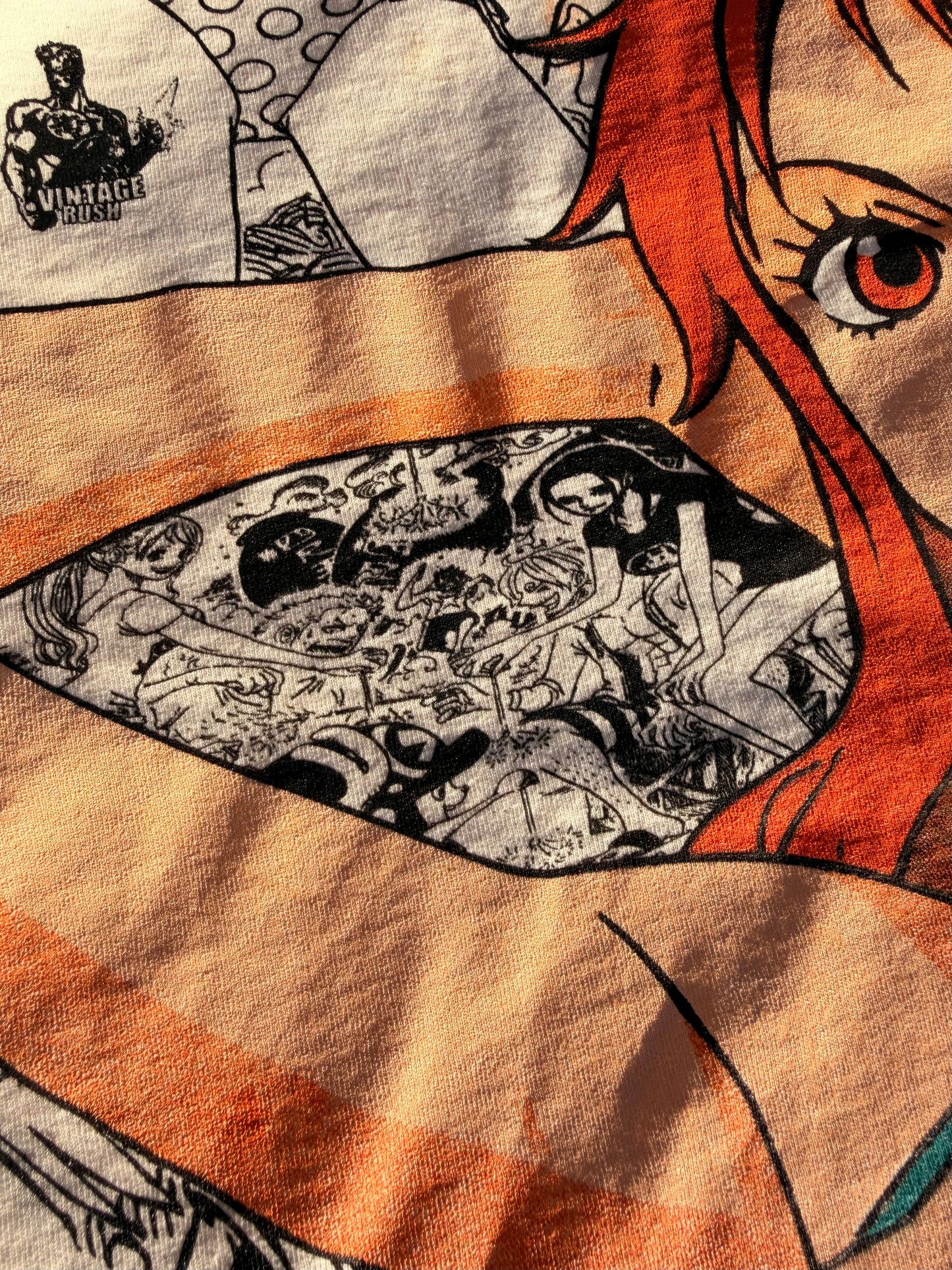 Cream - Nami Mega print