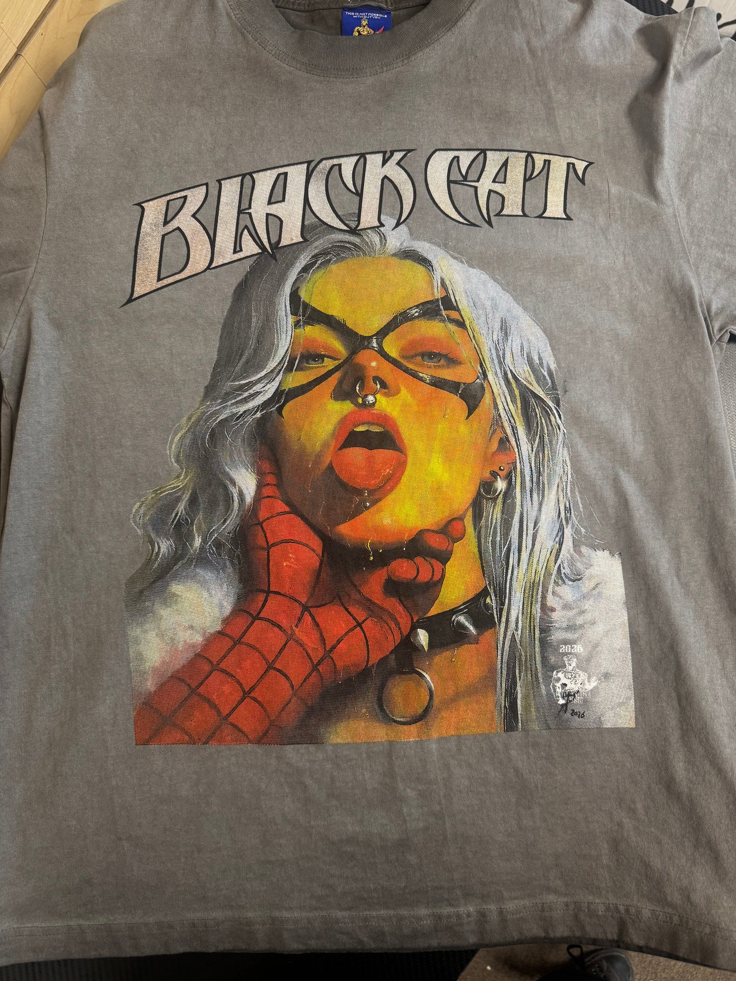 Black Wash - Black Cat Shirt