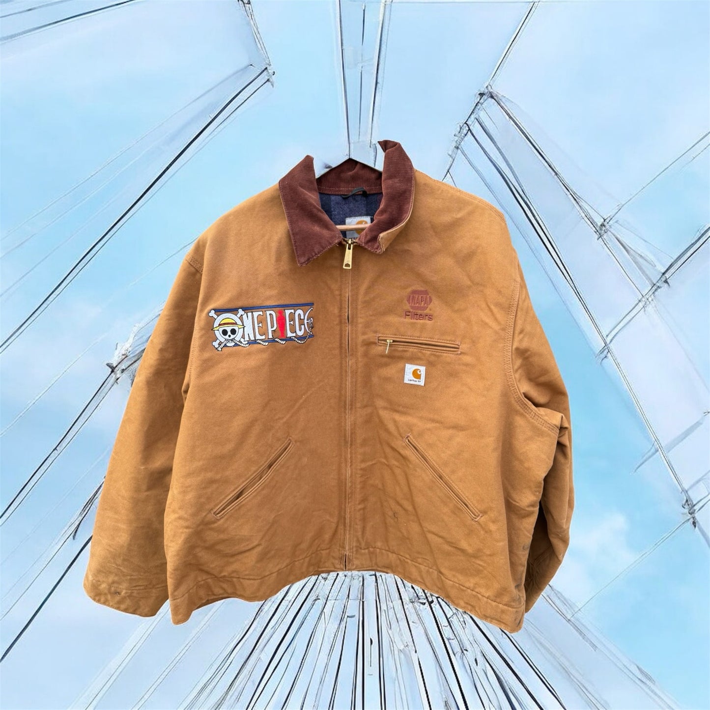 Brown Luffy Coat