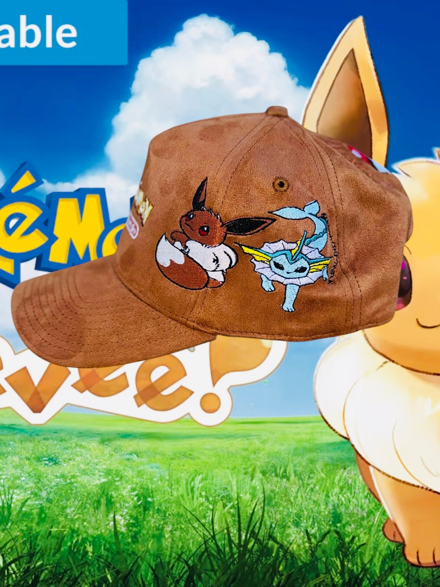 Evee POKE Tan Suede - HAT