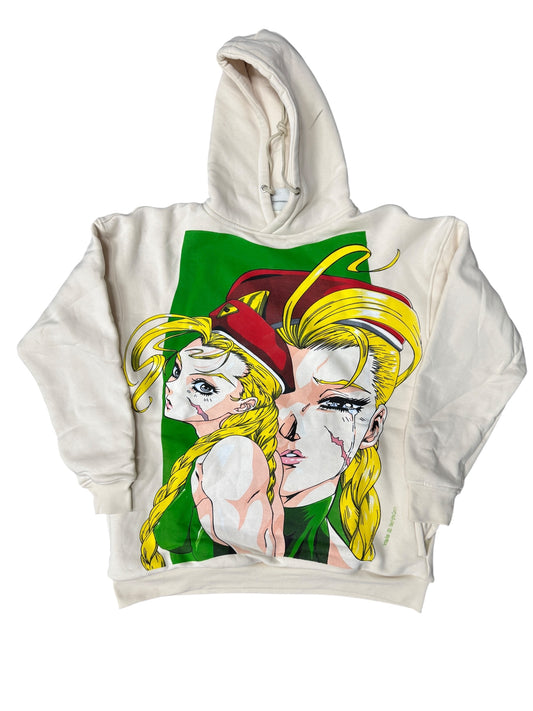 Cream - large- Cammy JoJo Style Hoodie