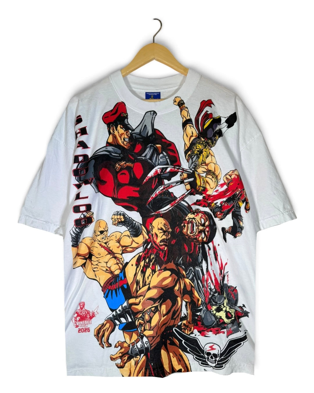 White - Shadowloo Front - Ryu and Chun Li Back