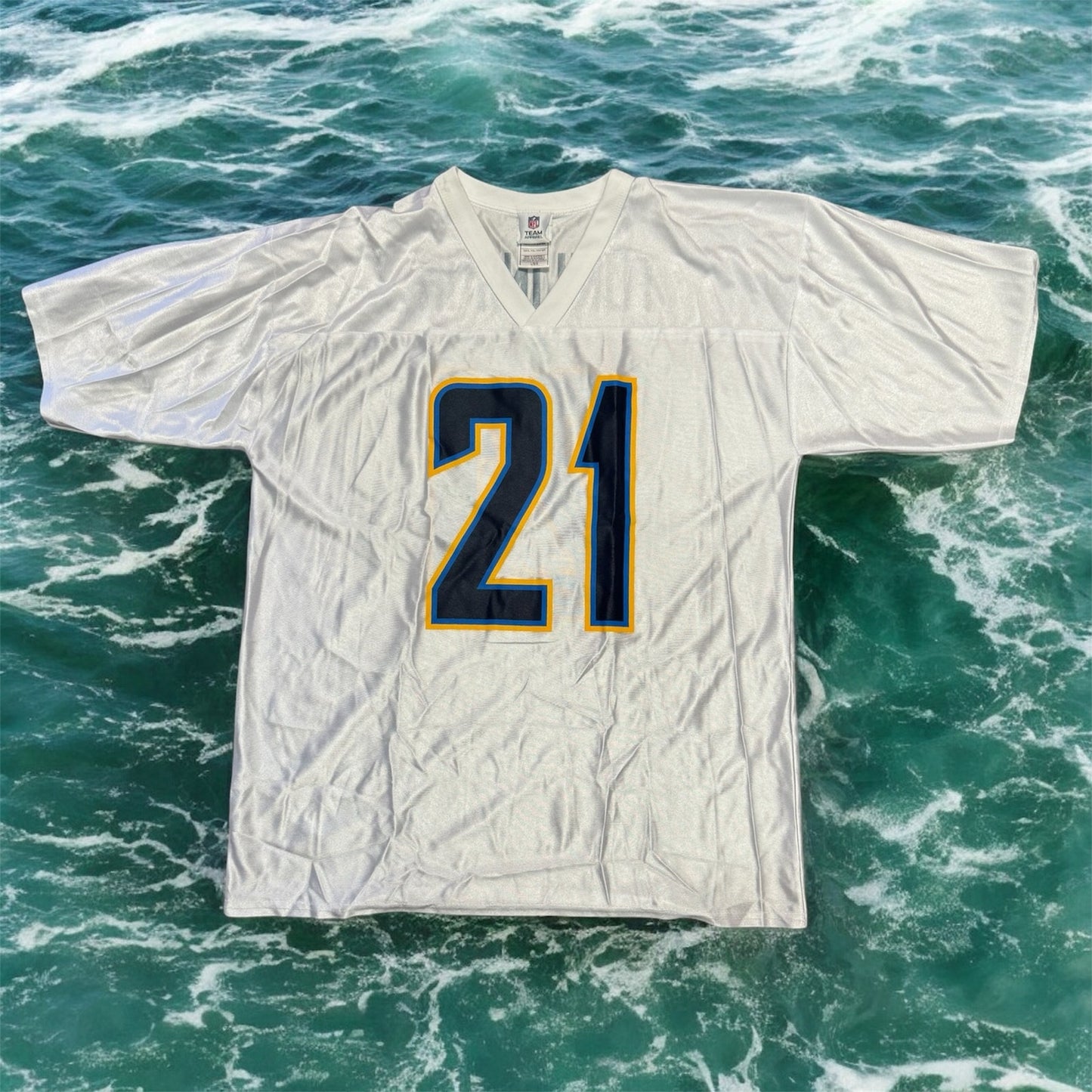 2005-06 SAN DIEGO CHARGERS TOMLINSON 21 REEBOK JERSEYS