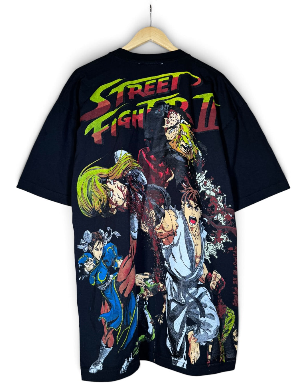 Black - Shadowloo Front - Ryu and Chun Li Back
