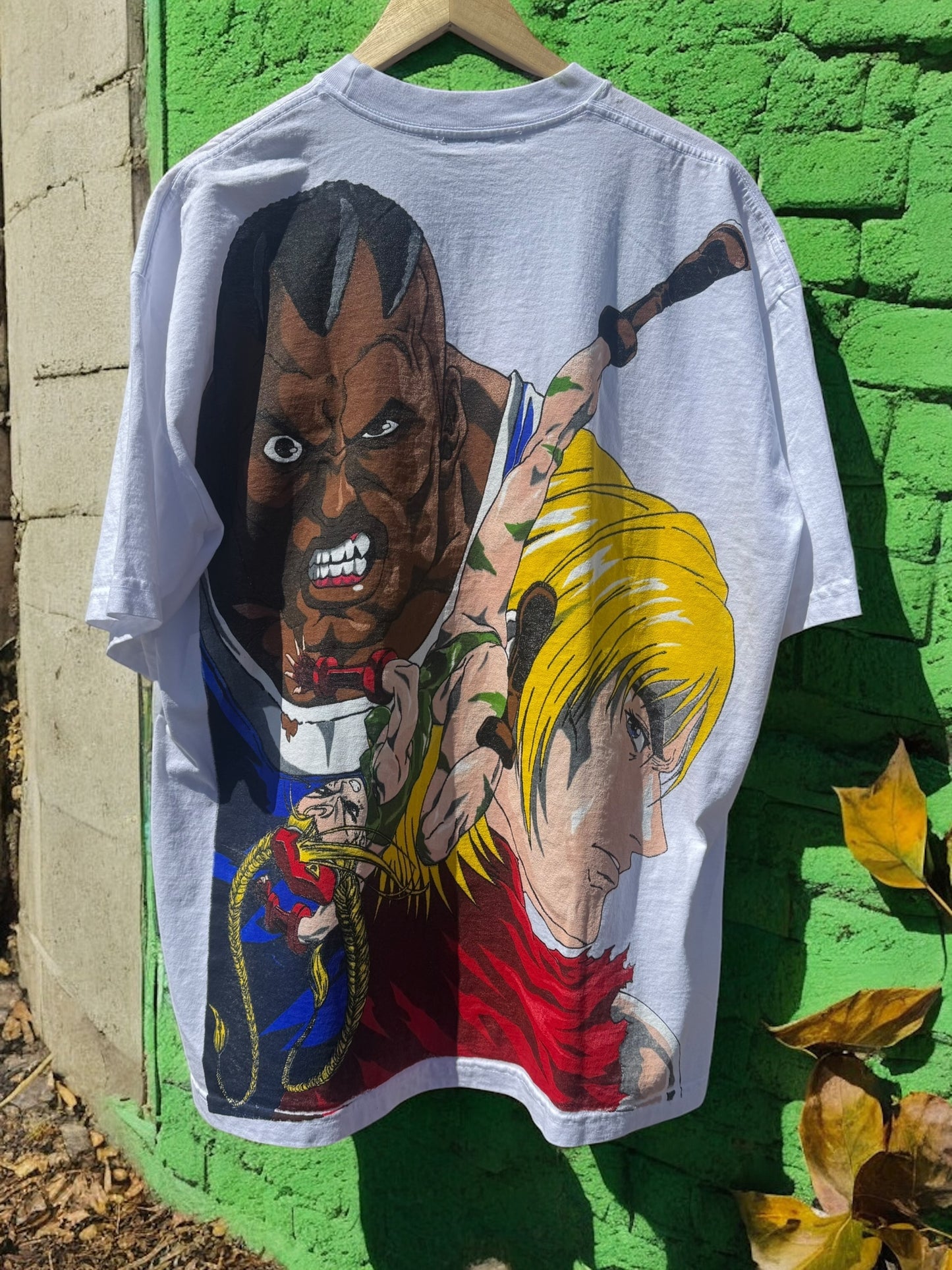 (Black Friday) White - Cannon Strike Front & Cammy Big Face Back