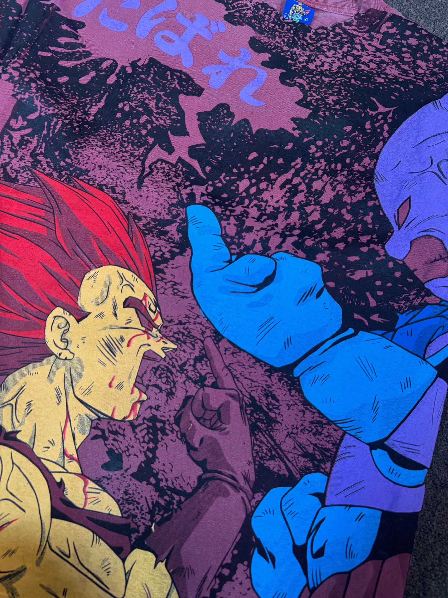 Faded Red - Majin Vegeta vs Buu - Shirt Variant