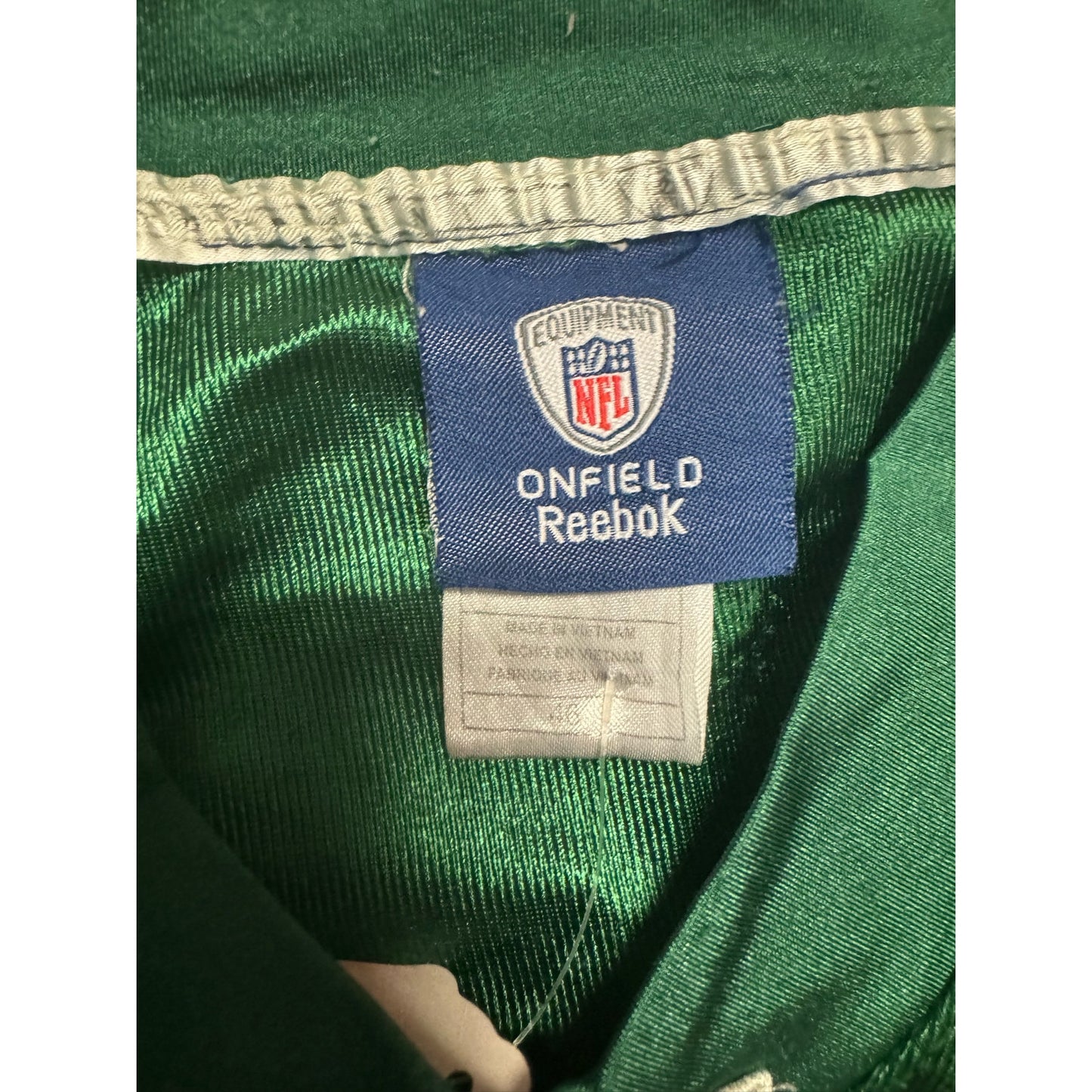 New York Jets 15 Tim Tebow Reebok NFL Equipment On Field