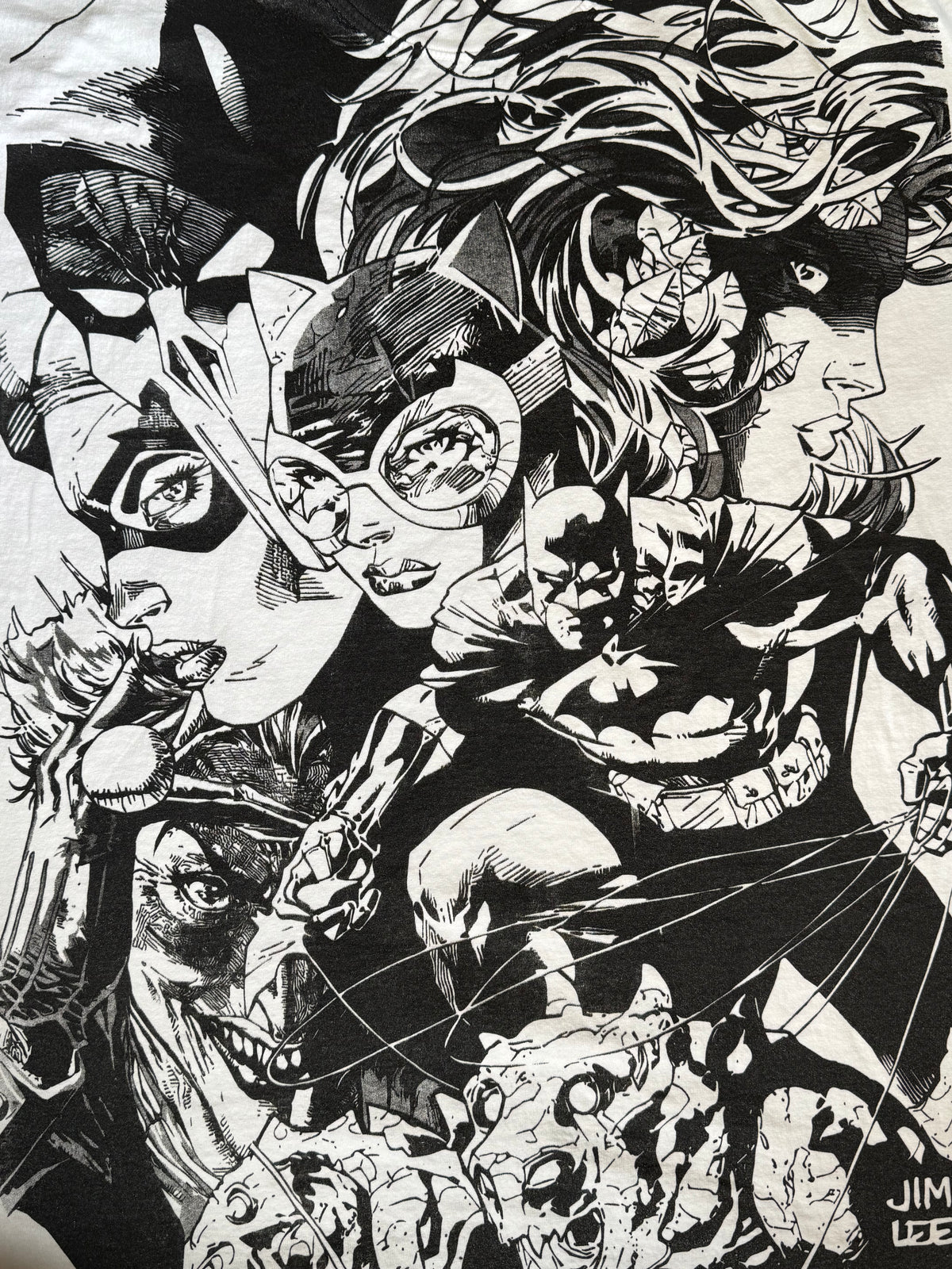 White Tattoo Variant - Villains Front - Batman & Catwoman Back