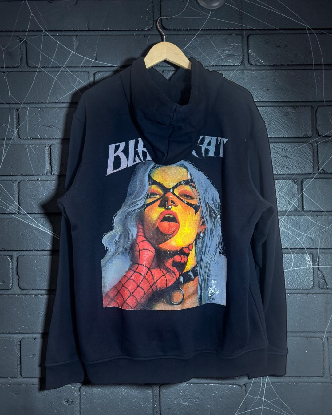 Black - Black Cat Hoodie