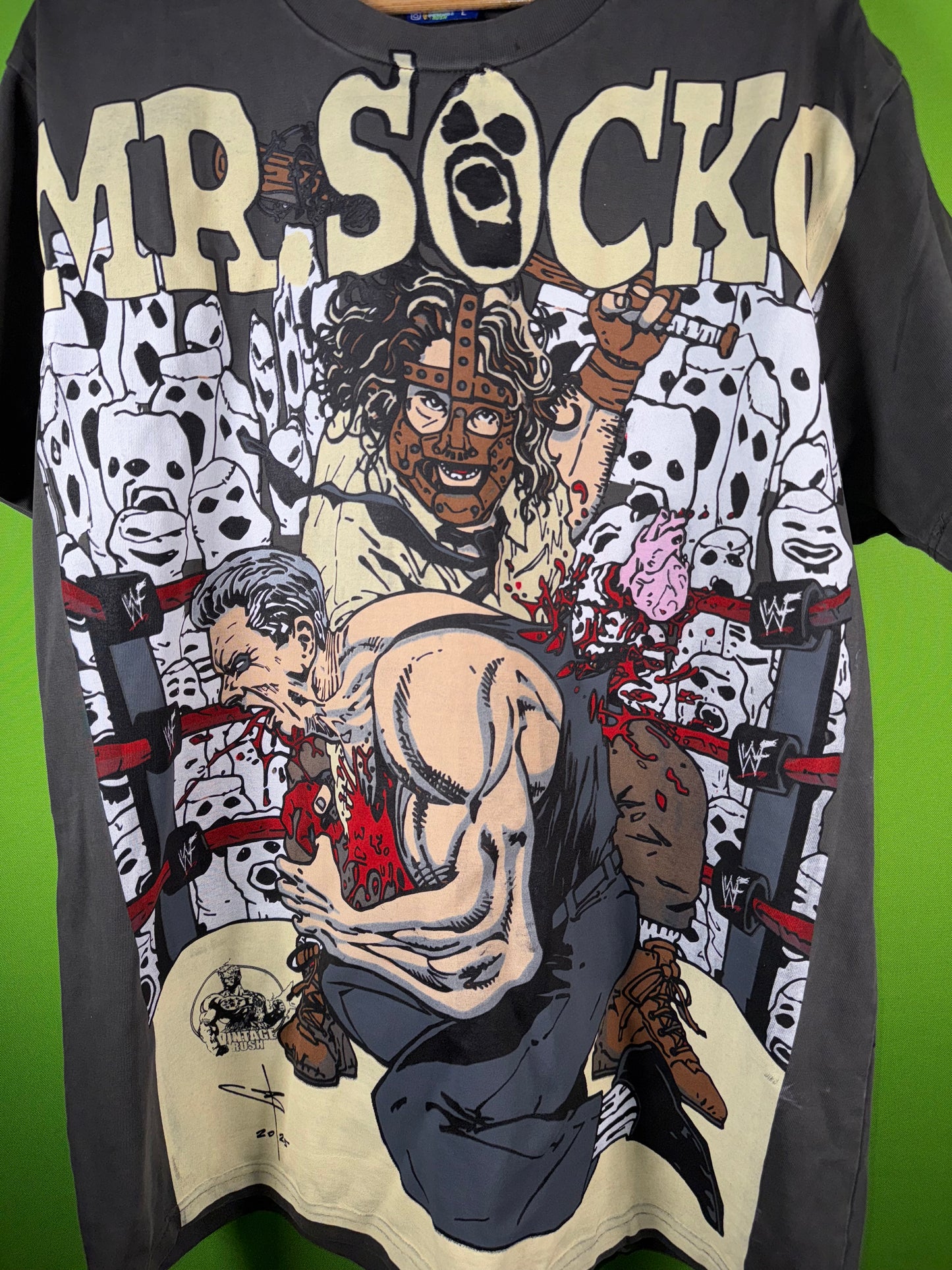 Faded  - tombstone of death front & Mr. socko Kills back