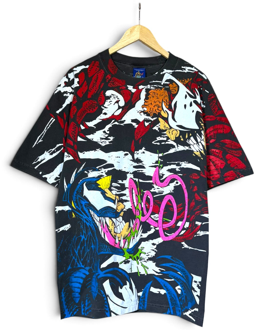 Faded - Venom VS Carnage Front and Back - Shirt