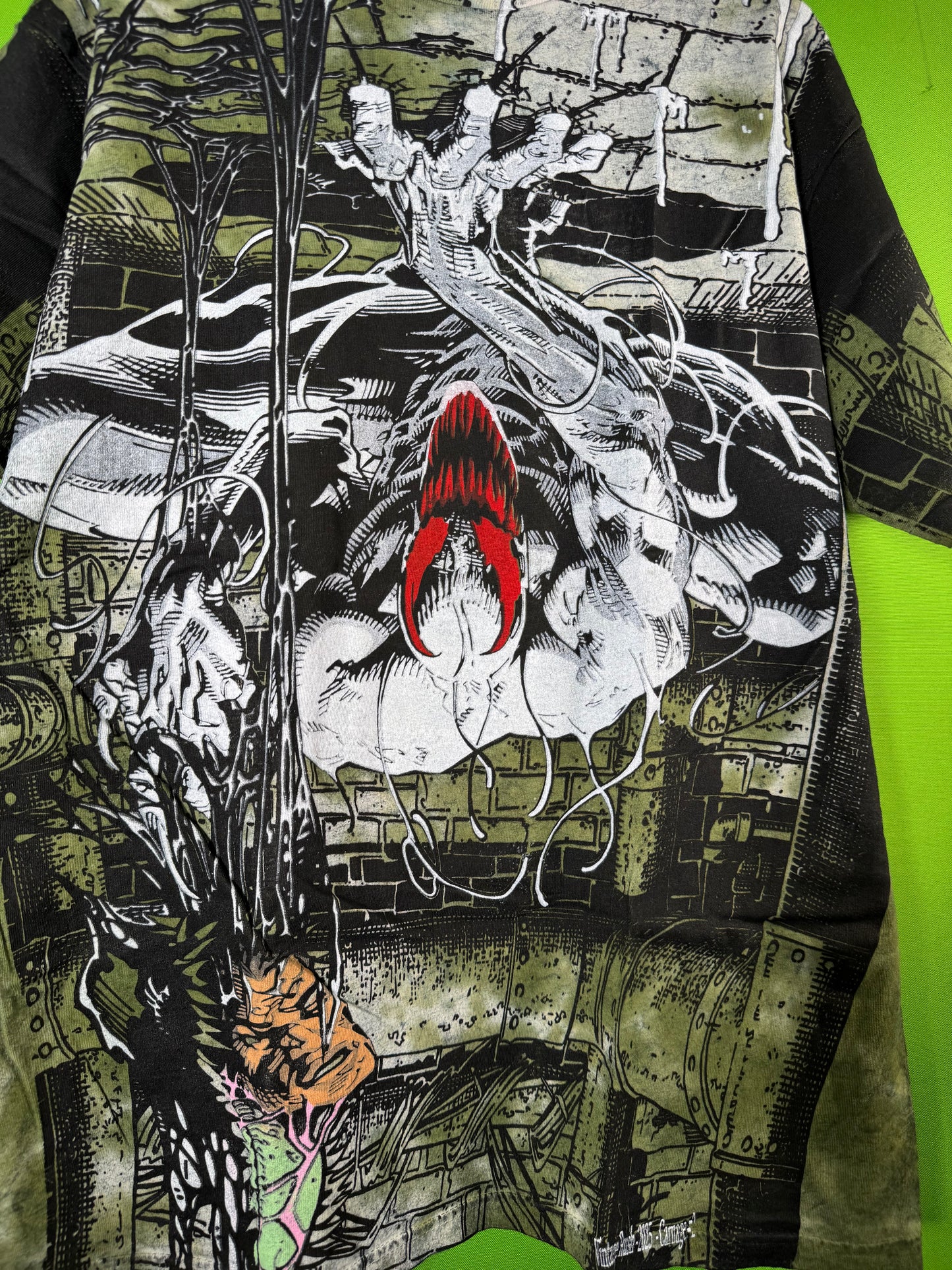 Green Tie dye - Anti Carnage Mega print