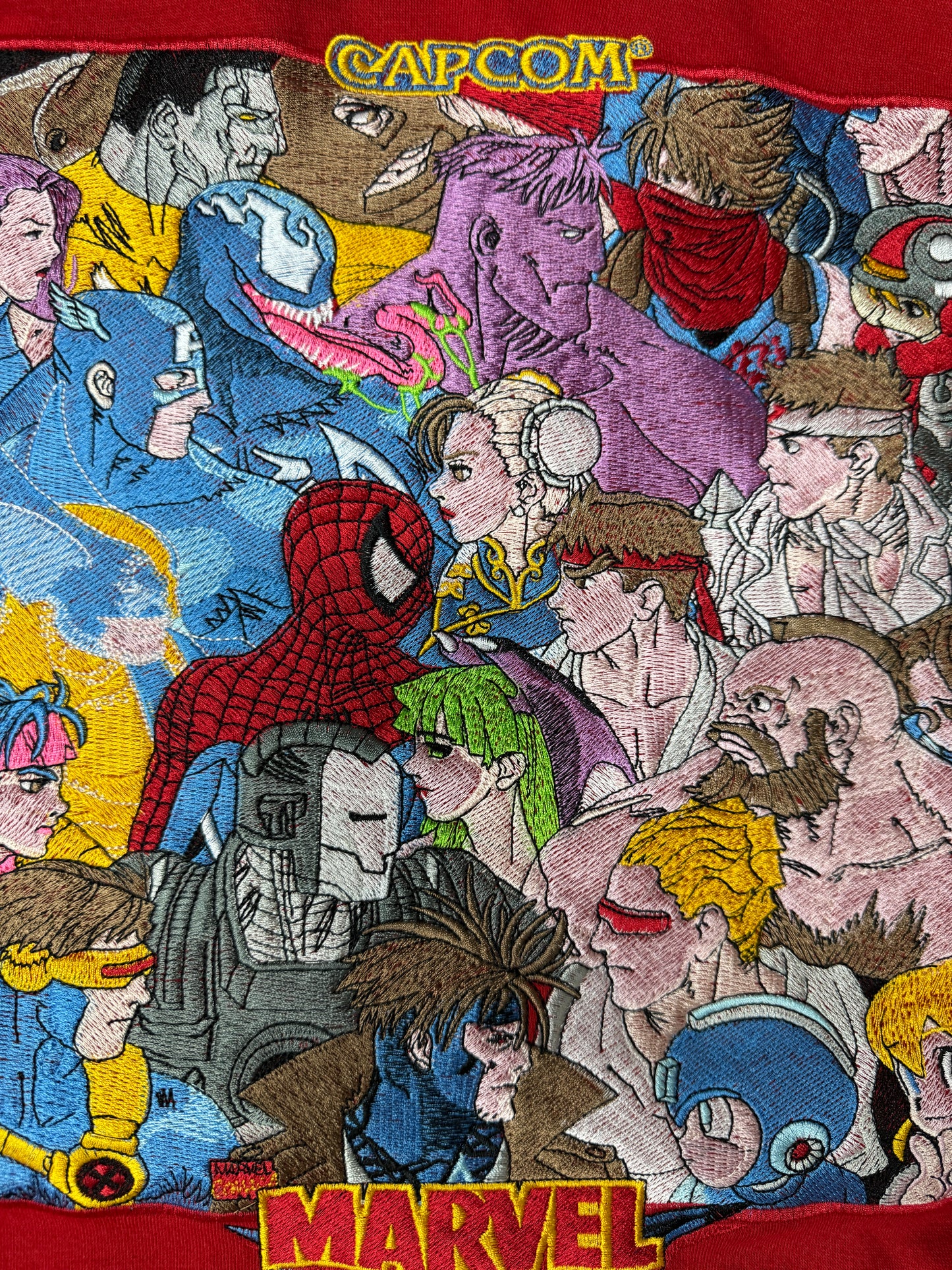 Medium-Red-Marvel vs Capcom Hoodie