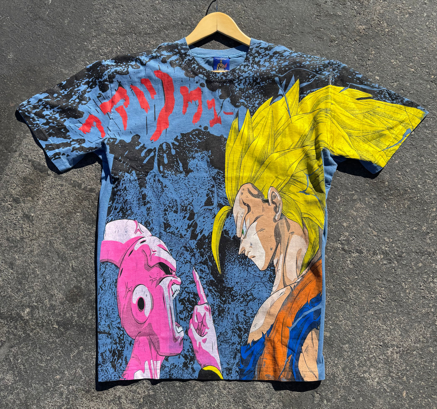 Sapphire Blue - Buu Vs Goku Mega print