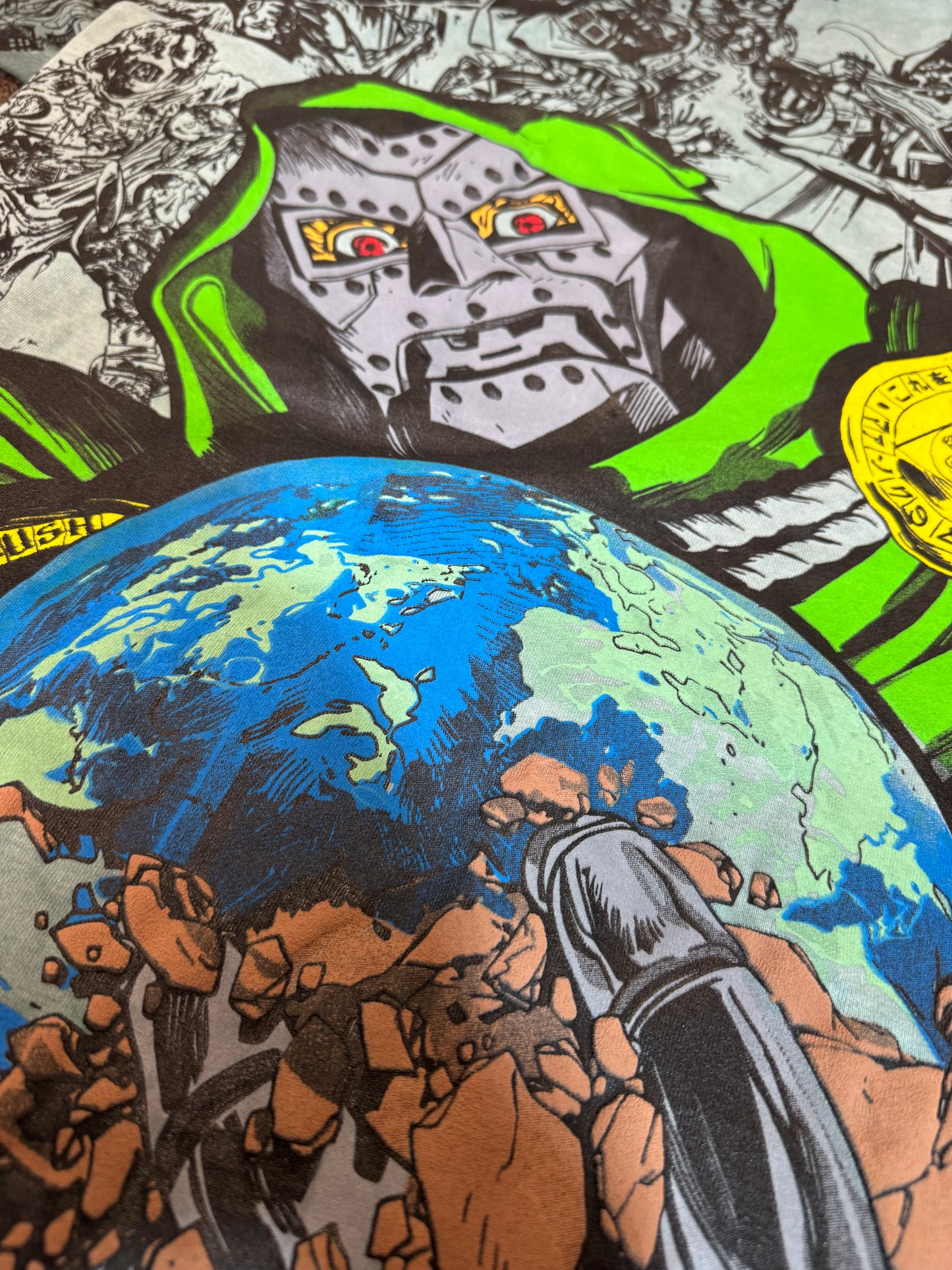 Teal Oil Wash - Doom’s Comic Panel