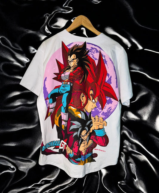 White gogeta moon - baseball Jersey