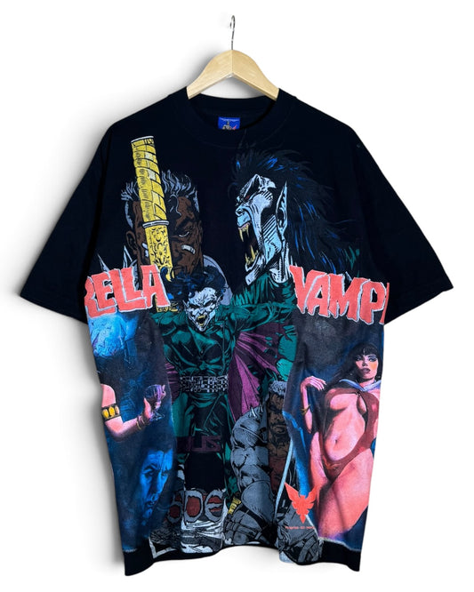 Black - Morbius Front - Blade X Back - Vampirella sides
