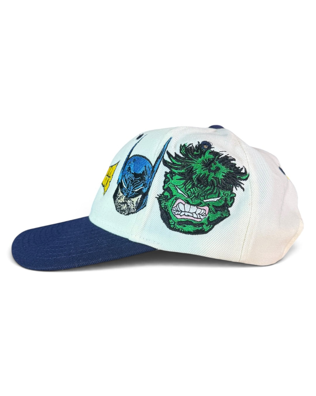 Vintage Cream with Blue Brim - Kieth Edition