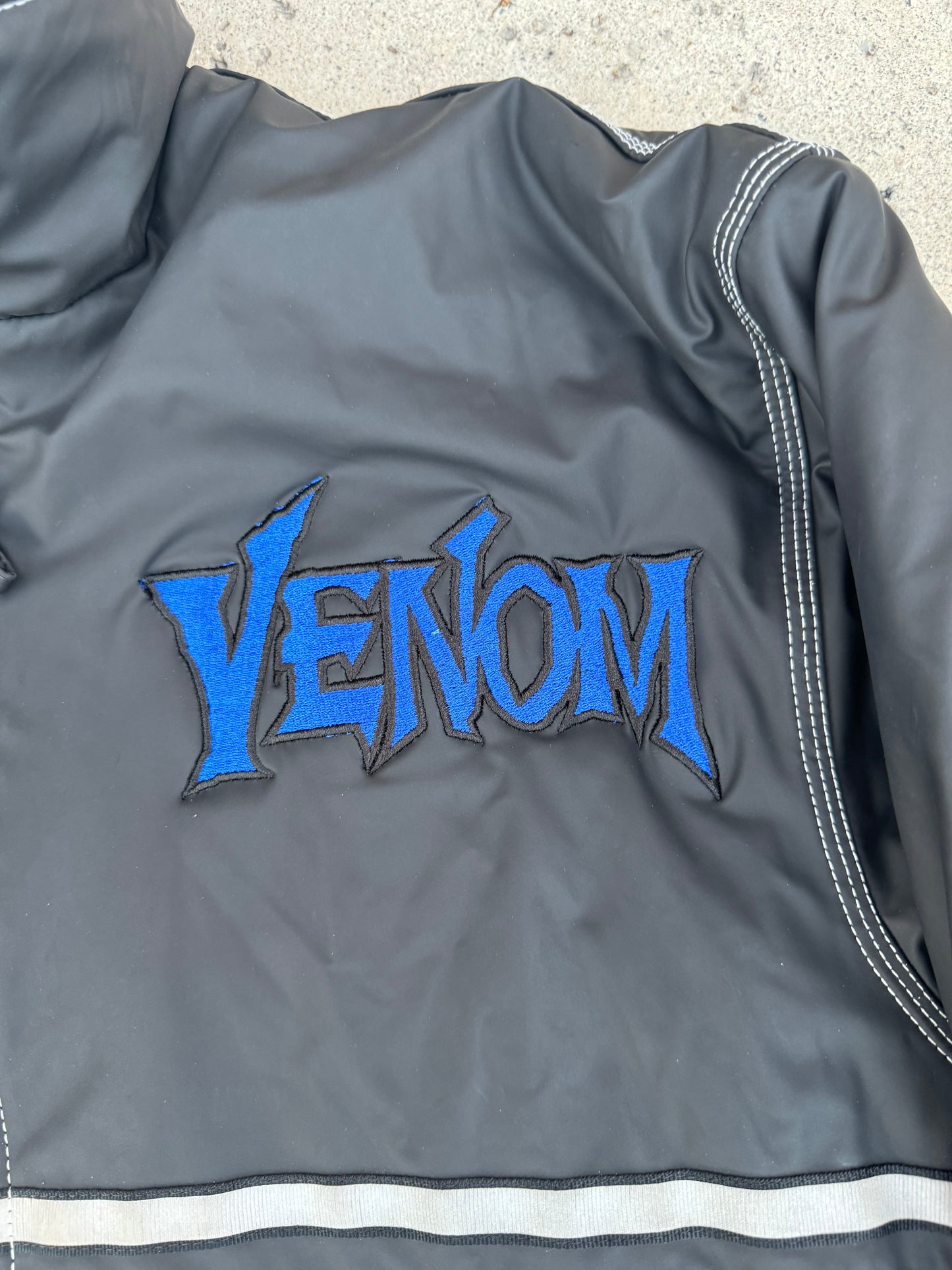 Vintage Black Jacket- Venom